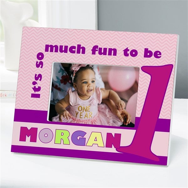 Personalized Birthday Picture Frames for Kids - 123 Happy Birthday to Me - 12581