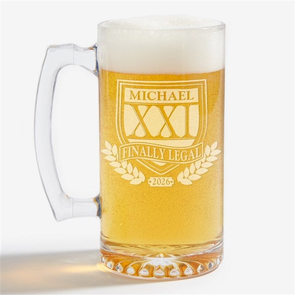 Personalized Birthday Beer Mugs - Brewmasters - 12622