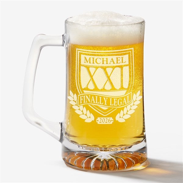 Personalized Birthday Beer Mugs - Brewmasters - 12622