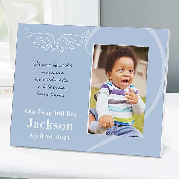 Personalized Kids Memorial Photo Frame - A Moment In Life - 12653