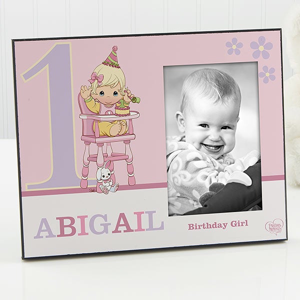 1st birthday frame girl