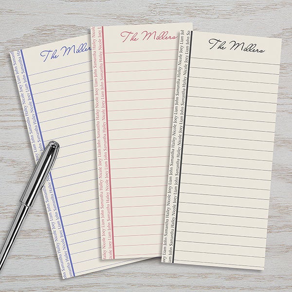 Personalized Notepad Set - Family Is Forever - 12782