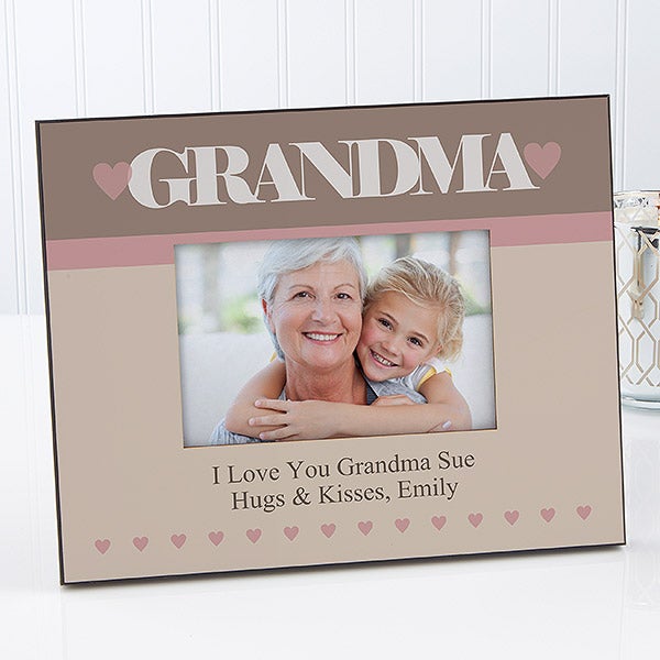 grandma picture frame collage