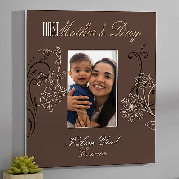 First Mother's Day Personalized Picture Frames - 12875