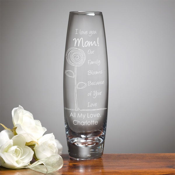 Personalized Bud Vases Flower Blooms For Her
