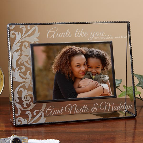 Personalized Aunt Picture Frames Aunts Like You Engrave Glass Frame