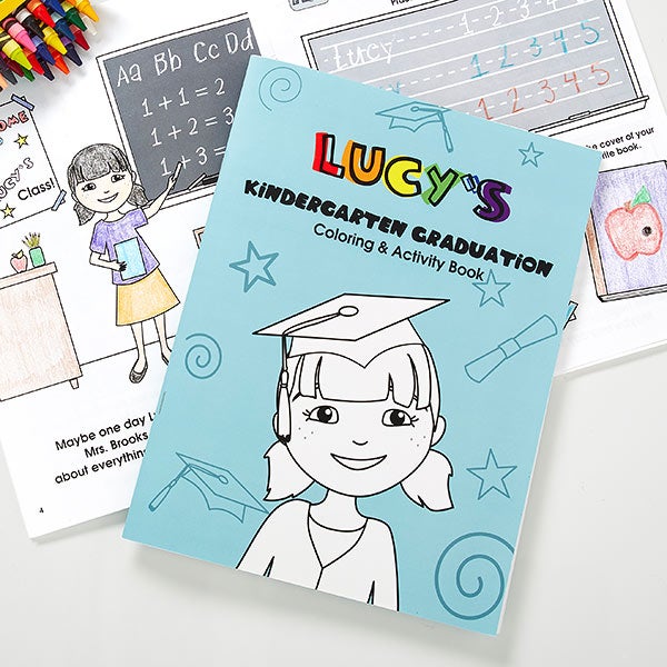 Super Fun Personalized Coloring Activity Book