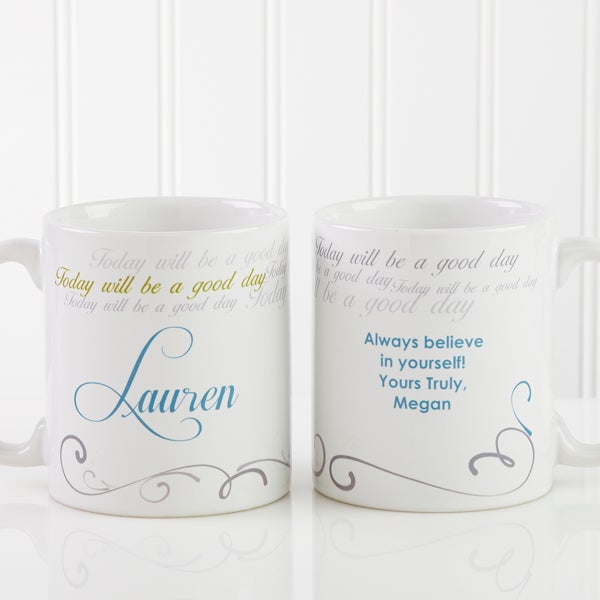 Personalized Coffee Mugs - Cup of Inspiration - 12972