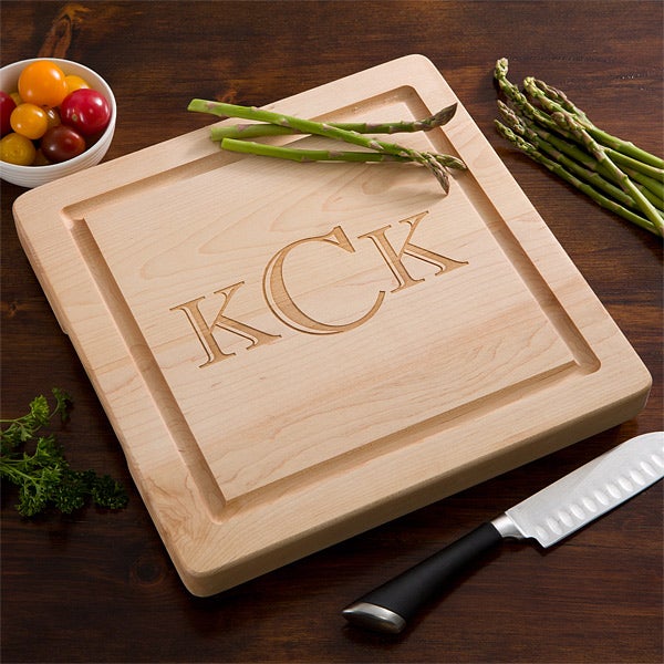Personalized Maple Cutting Boards Square For The Home