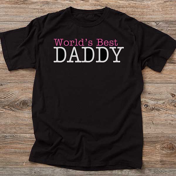 Personalized Father Daughter Apparel - Daddy & Daddy's Girl - 13080