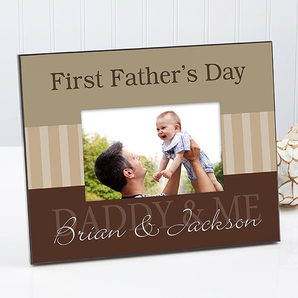 Personalized Father Son Picture Frames Daddy Me