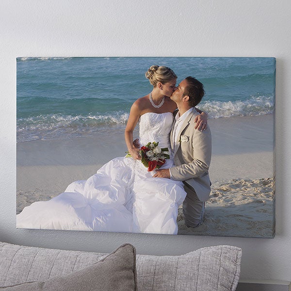 Wedding Memories Photo Canvas Print