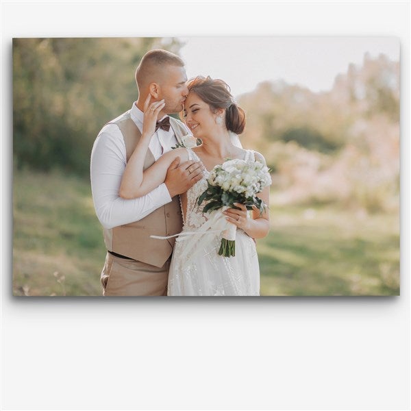 Custom Photo Canvas Print - Wedding Memories - 1316