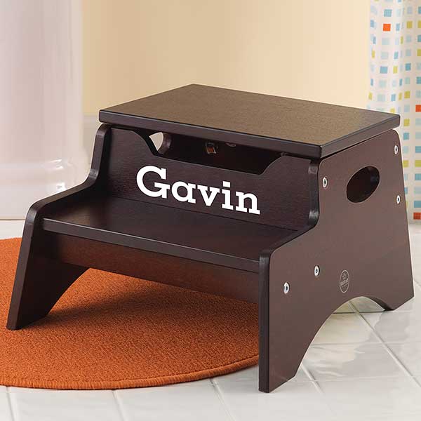 Personalized Step Stool For Kids Vanilla Kids Gifts