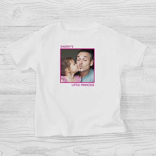 forklædt der Vice Personalized Photo Toddler T-Shirt