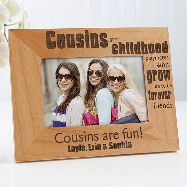 Personalized Cousins Picture Frames - Special Cousins - 13356