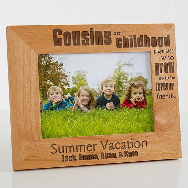 Personalized Cousins Picture Frames - Special Cousins - 13356