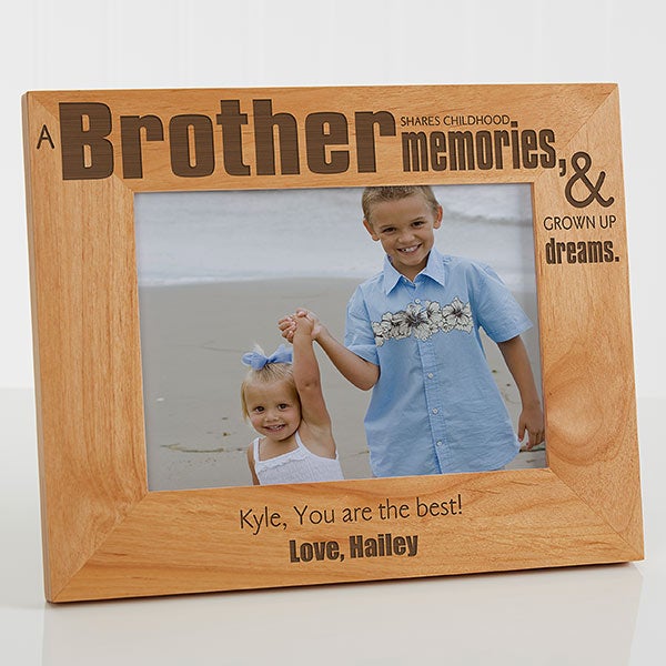 Personalized Brother Picture Frames - Special Brother - 13381