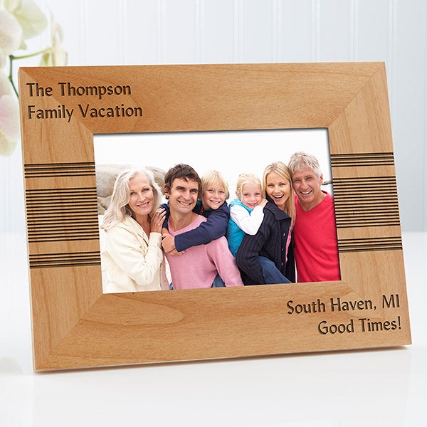 personalized wood picture frames