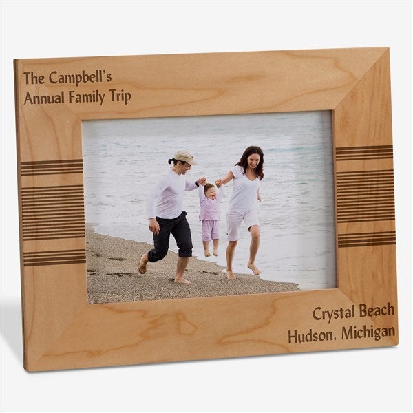 Personalized Wood Picture Frames - Simplicity - 13393