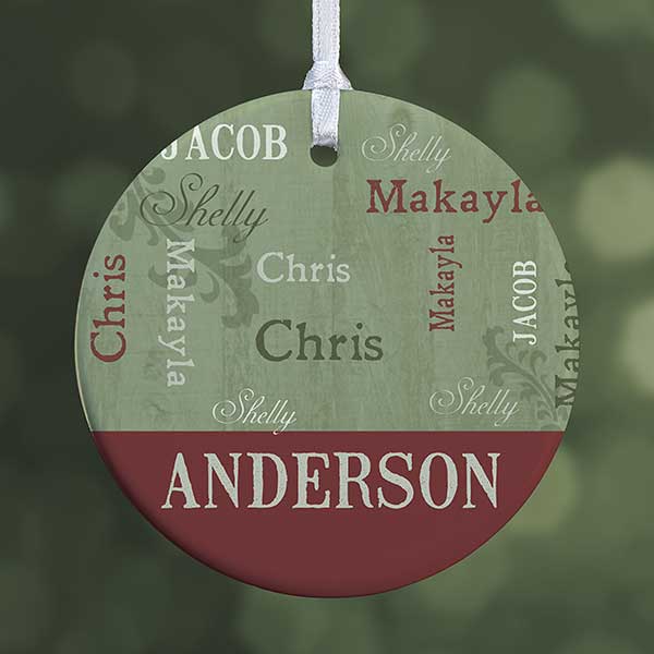 Personalized Christmas Ornaments - Loving Family - 13843