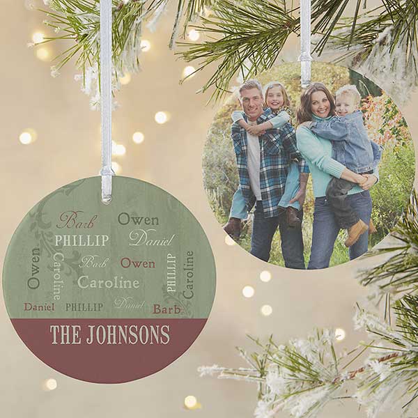 Personalized Christmas Ornaments - Loving Family - 13843