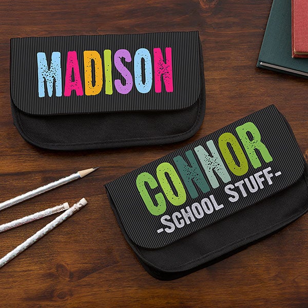 Personalized Pencil Case Custom Pencil Case Custom Pouch 