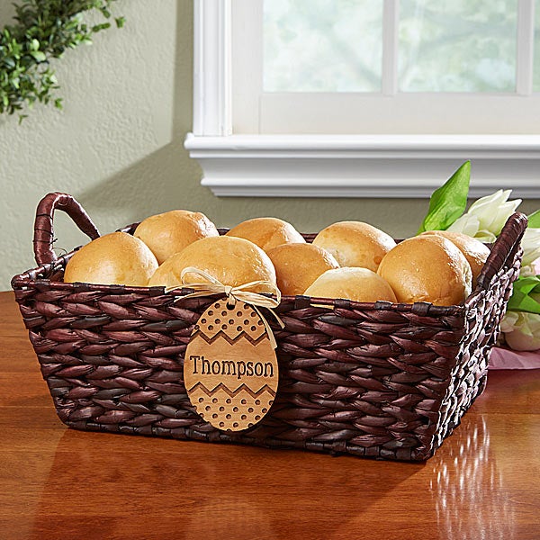 Personalized Easter Serving Basket - Easter Egg - 14089