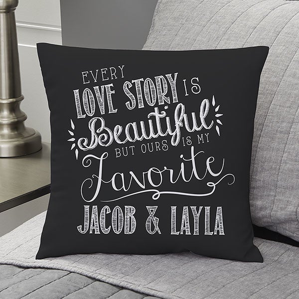Grandson Quotes Personalised White Cushion 18" Style 1