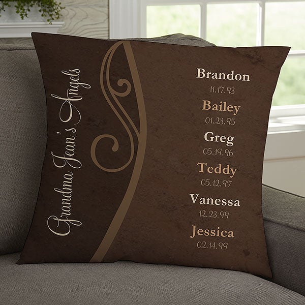 personalization mall pillow