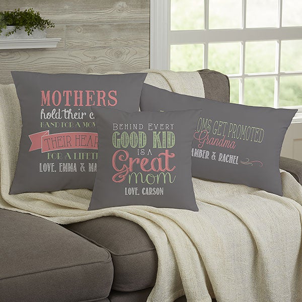 14223 Loving Words To Her Personalized Throw Pillow