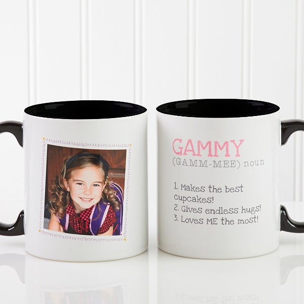 Personalized Photo Coffee Mugs - Definition Of Grandma - 14254