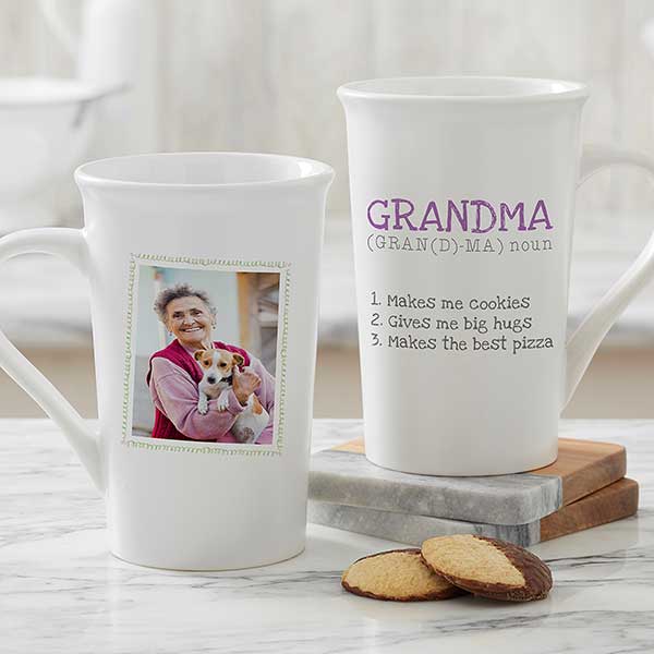 Personalized Photo Coffee Mugs - Definition Of Grandma - 14254