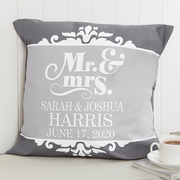 mr and mrs cushions