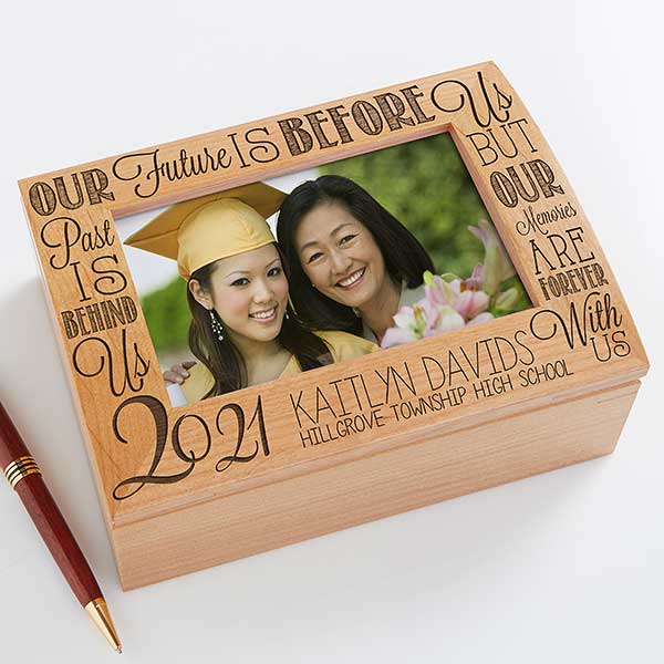 Personalized Photo Keepsake Box Graduation Memories