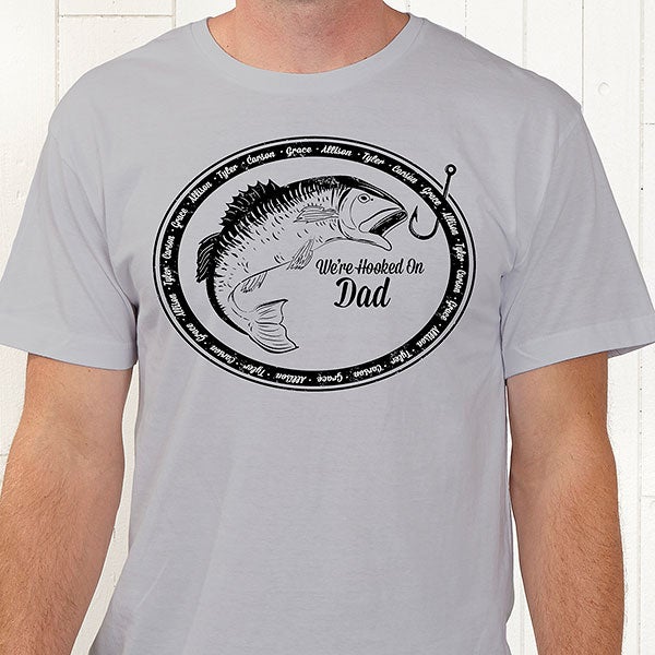 Personalized Fishing TShirts We're Hooked On For Him