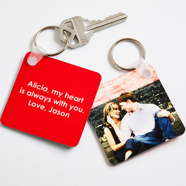 Personalized Photo Keychain - Picture Perfect Couple - 14478