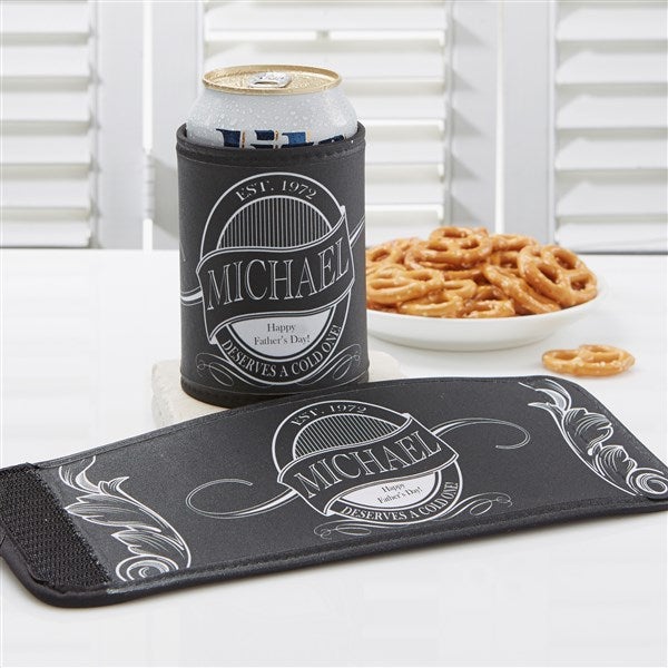 Personalized Can & Bottle Wraps - Father's Day Beer Label - 14498