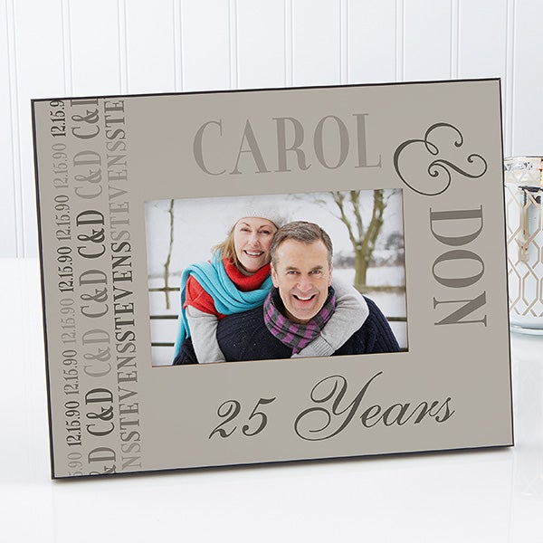 happy anniversary photo frame online