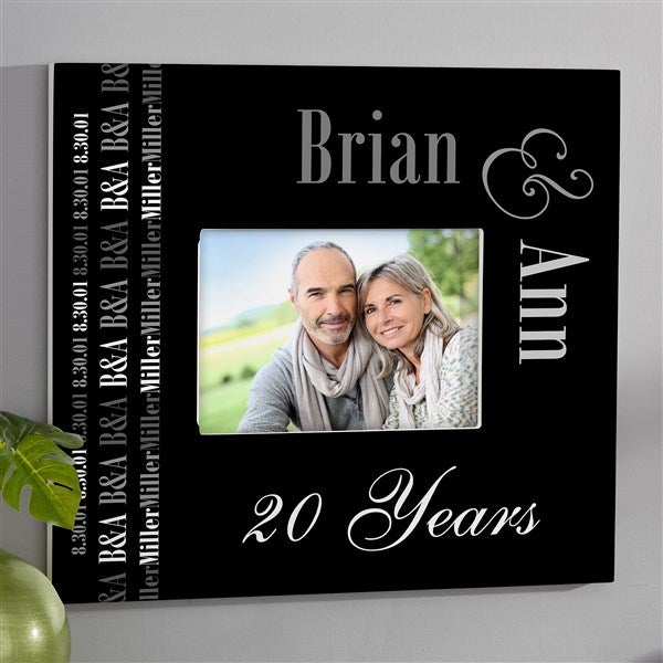Personalized Picture Frames - Anniversary Memories - 14575