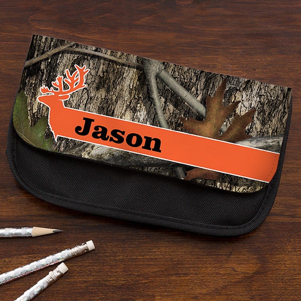 Personalized Pencil Case - Tree Camo - 14599