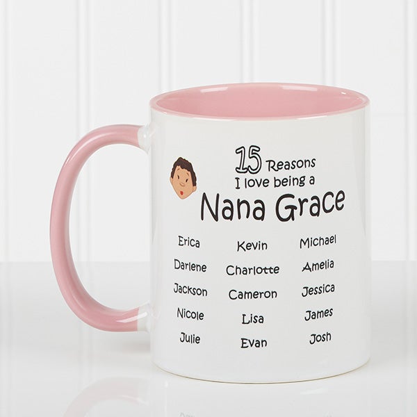 Personalized Grandparents Coffee Mugs - So Many Reasons - 14621