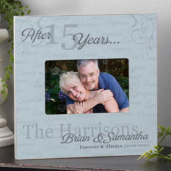 Personalized Anniversary Picture Frames - Forever & Always - 14707