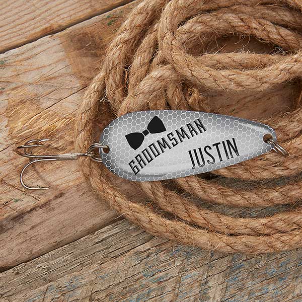 Wedding Party Personalized Fishing Lure