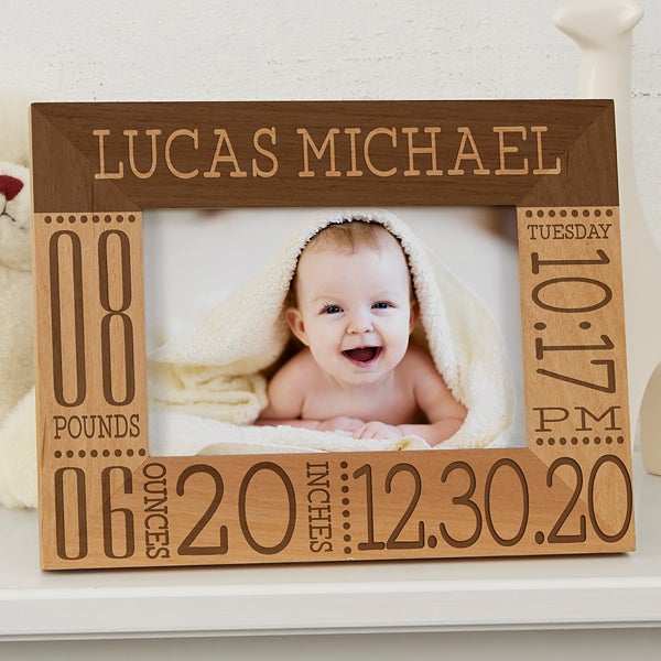 baby photo frames argos