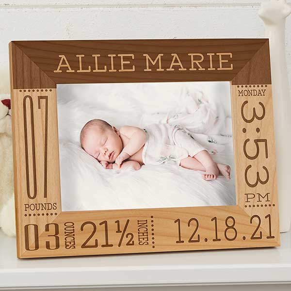 Picture frames for baby and child