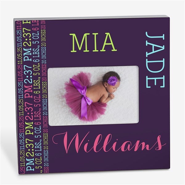Personalized Picture Frame - Darling Baby Girl - 14860