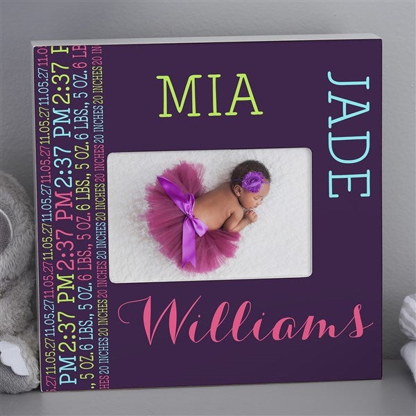 Personalized Picture Frame - Darling Baby Girl - 14860