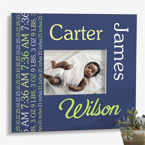 Personalized Picture Frame - Darling Baby Boy - 14861