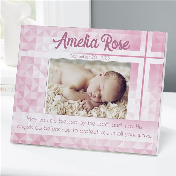 Personalized Christening Photo Frame - May You Be Blessed - 14931